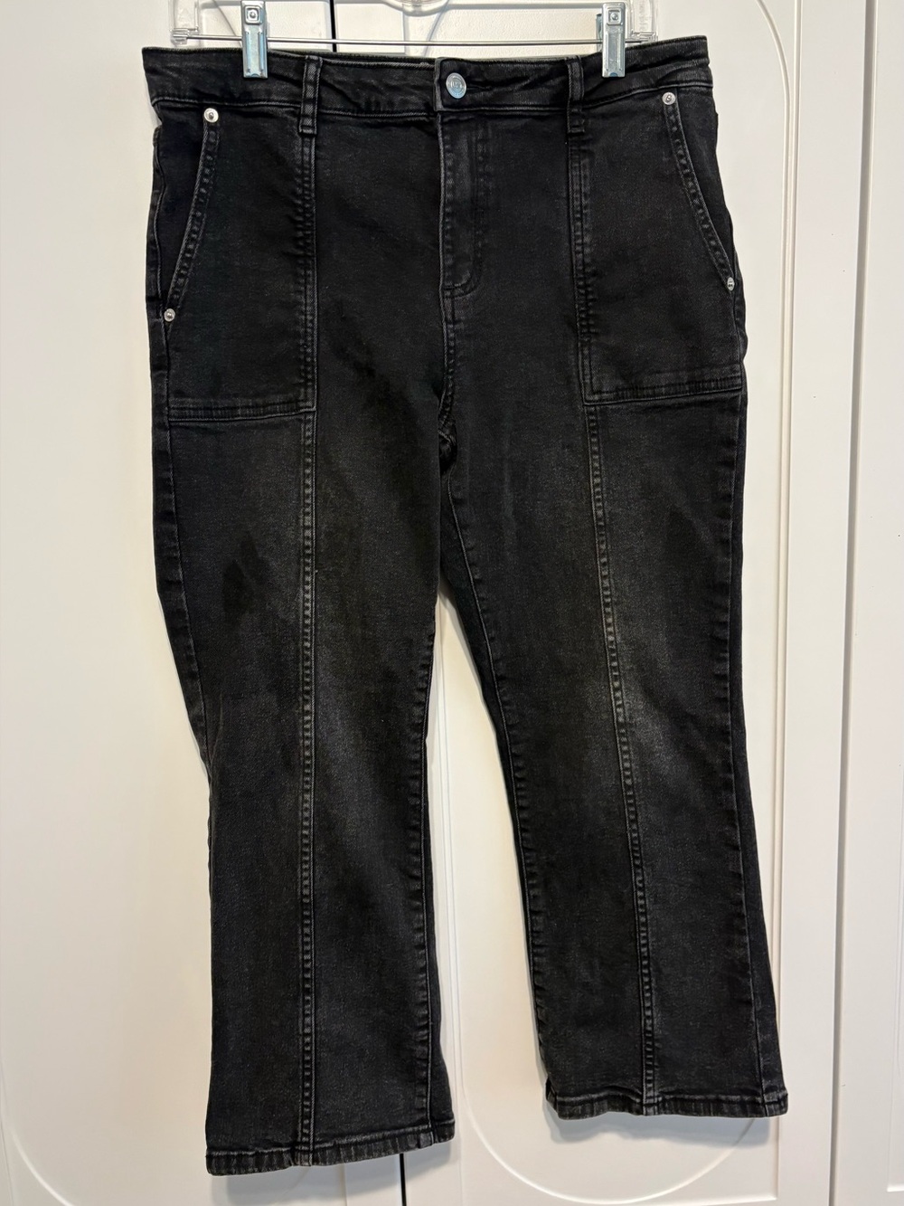 Michael Kors Cropped Jeans Black 8